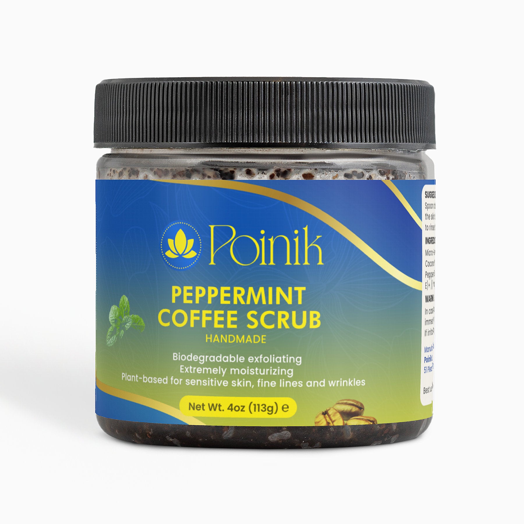 Peppermint Coffee Scrub