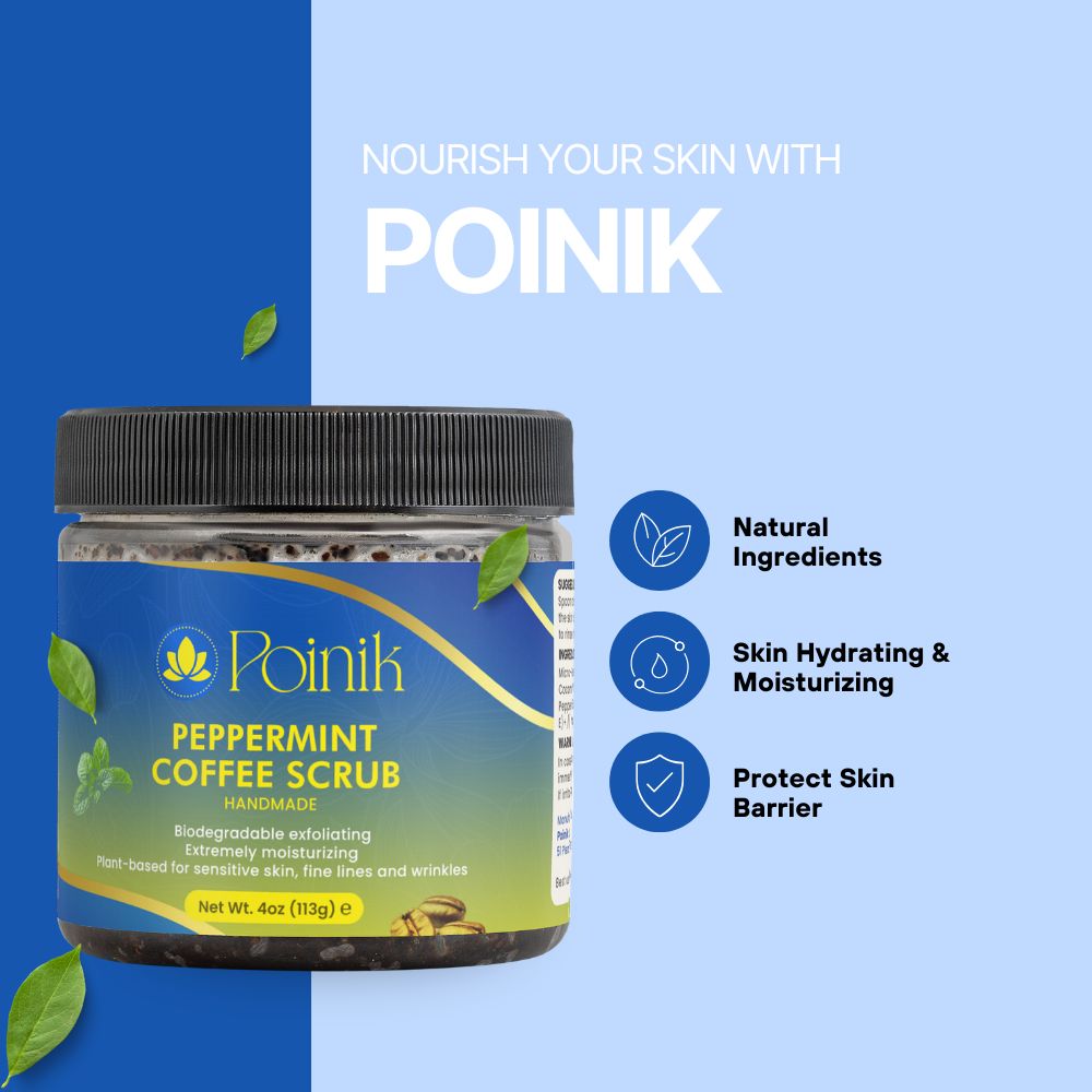 Peppermint Coffee Scrub